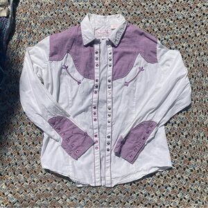 Panhandle slim vintage western style button up